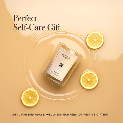 SOKIN Tranquil Citrus Body Balm Candle