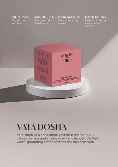 SOKIN Vanilla Bliss Body Balm Candle