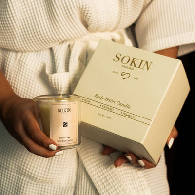 SOKIN Radiance Lavender Body Balm Candle